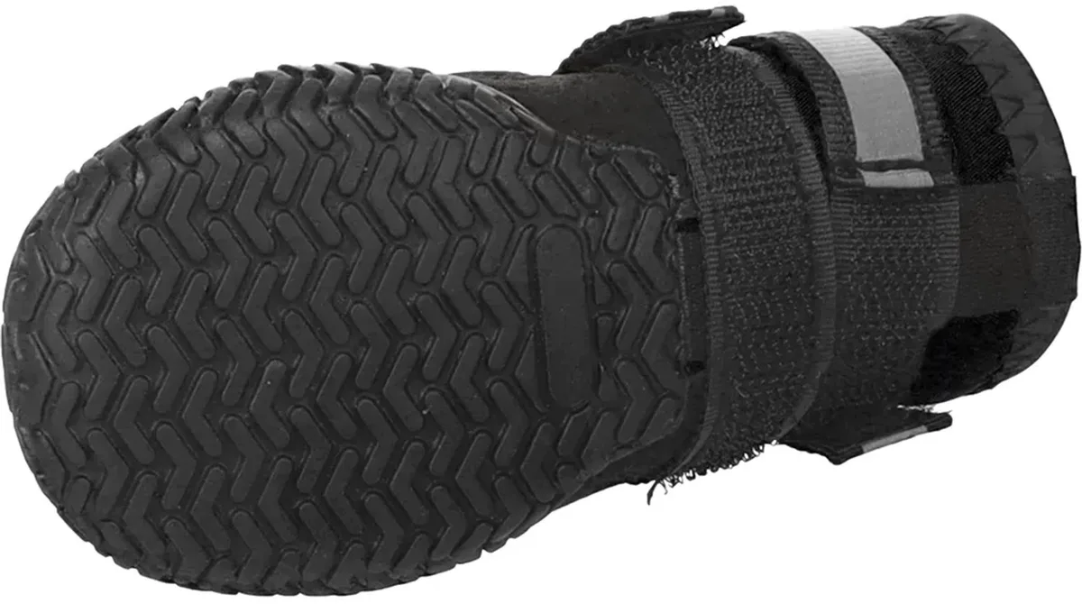 Glea Hondenschoenen 2 Eenheden Zwart 3XL van Flamingo in Zwart – productfoto