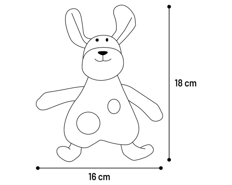 Greggo Hondenspeeltje Geassorteerd de Flamingo – photo produit 4 sur 4
