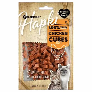 Hapki Kattensnacks Met Kip In Blokjes 85g by Flamingo – product photo 1 of 2