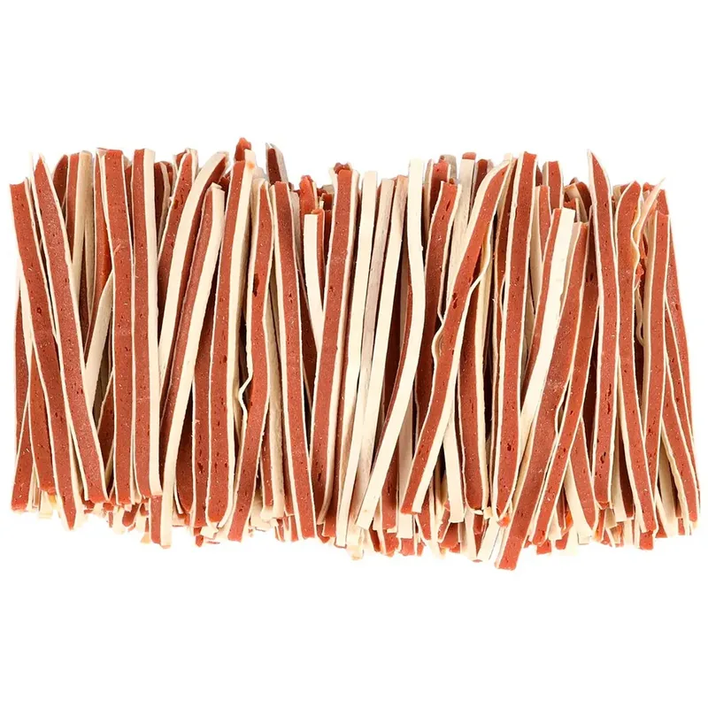 Hapki Hühner-und Fischstreifen Hunde-snack 650g von Flamingo – Produktfoto