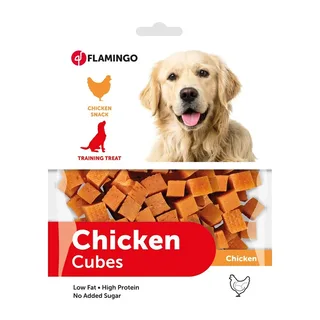 Hapki Kippenblokjes Hondensnack 85g van Flamingo – productfoto 3 van 3