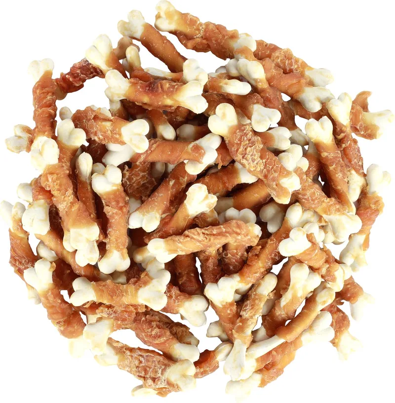 Hapki - Snack Honden - Hapki Calciumbeen Met Kip 650gr - 1st fra Flamingo i Hvid – produktbillede