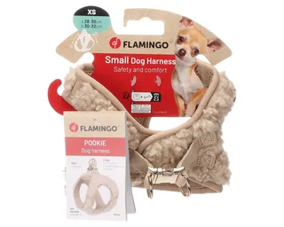 Harnas Step&Go Pookie - XS: 28-30 cm x 30-32 cm x 5 mm by Flamingo in Brown, Beige – product photo 2 of 2