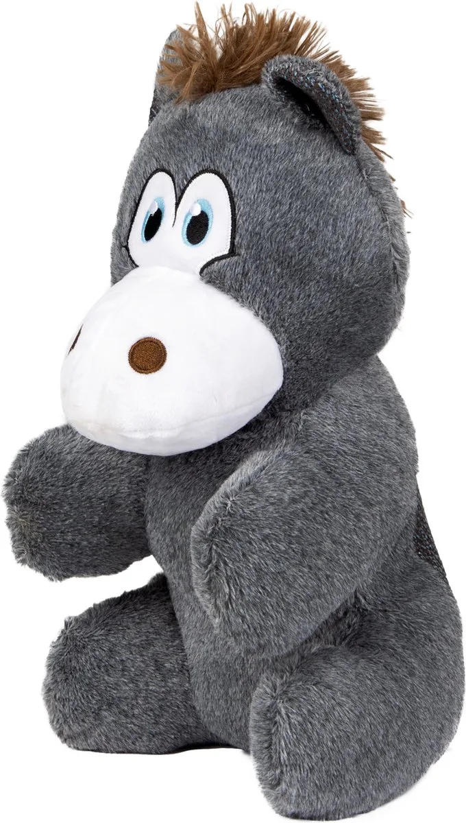 Henny - Speelgoed Honden - Hs Henny Ezel L 40cm - 1st - 131000 - 1st by Flamingo in Grey – product photo 1 of 2
