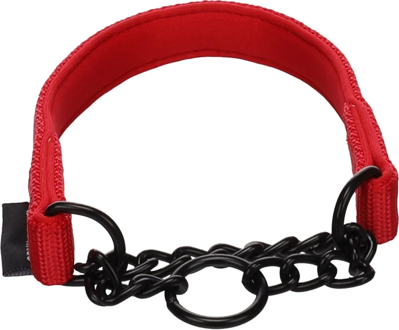 Hond Anti-trek halsband Trero Rood XXS 28-35cm 15mm de Flamingo – photo produit