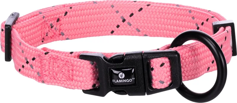 Hond Halsband Puppy Dolly Roze XS 20-35cm 10mm by Flamingo – product photo