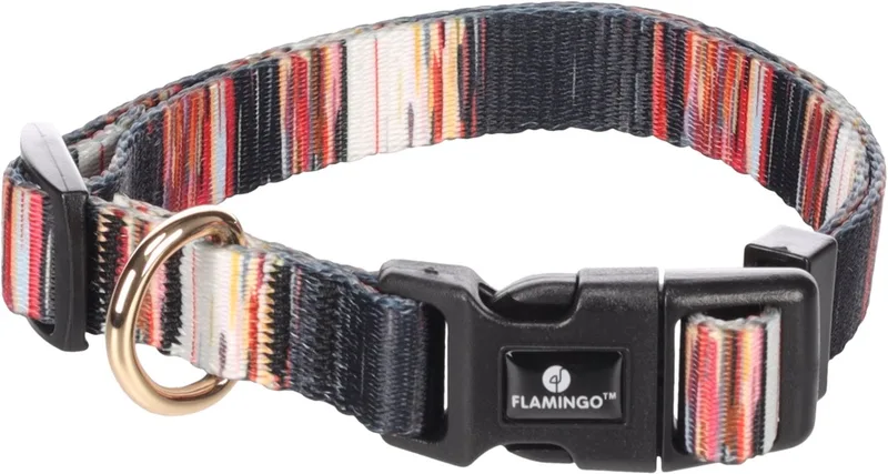 Hond Halsband Tabor S 30-45cm 15mm by Flamingo in Multicolour – product photo