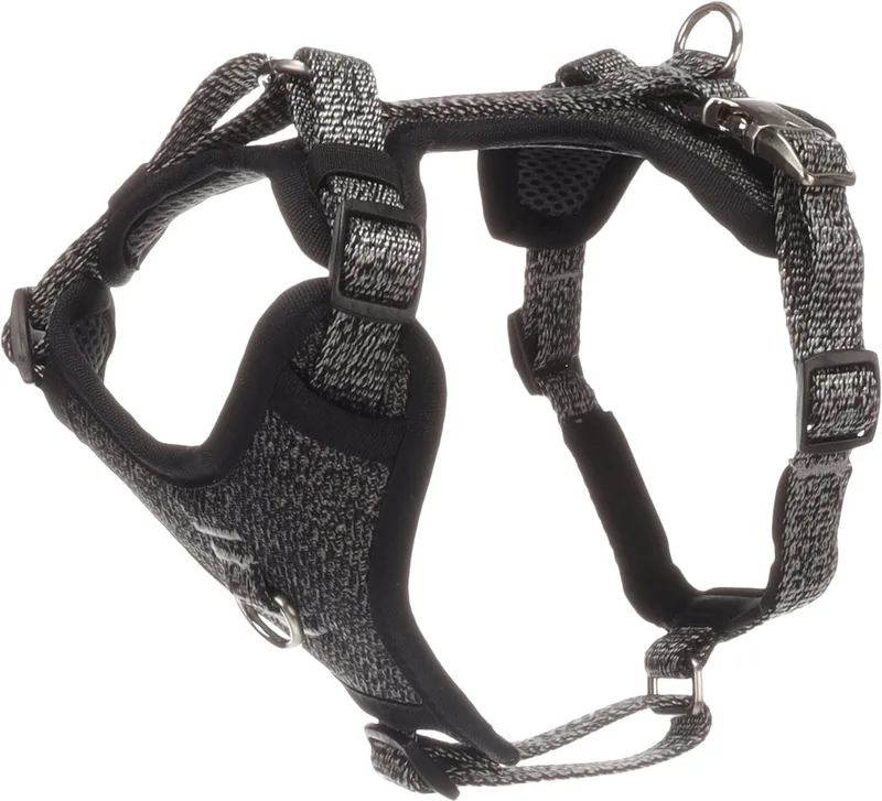 Hond Harnas Mago Donkergrijs XS 25-43cm 30-45cm 15mm by Flamingo – product photo