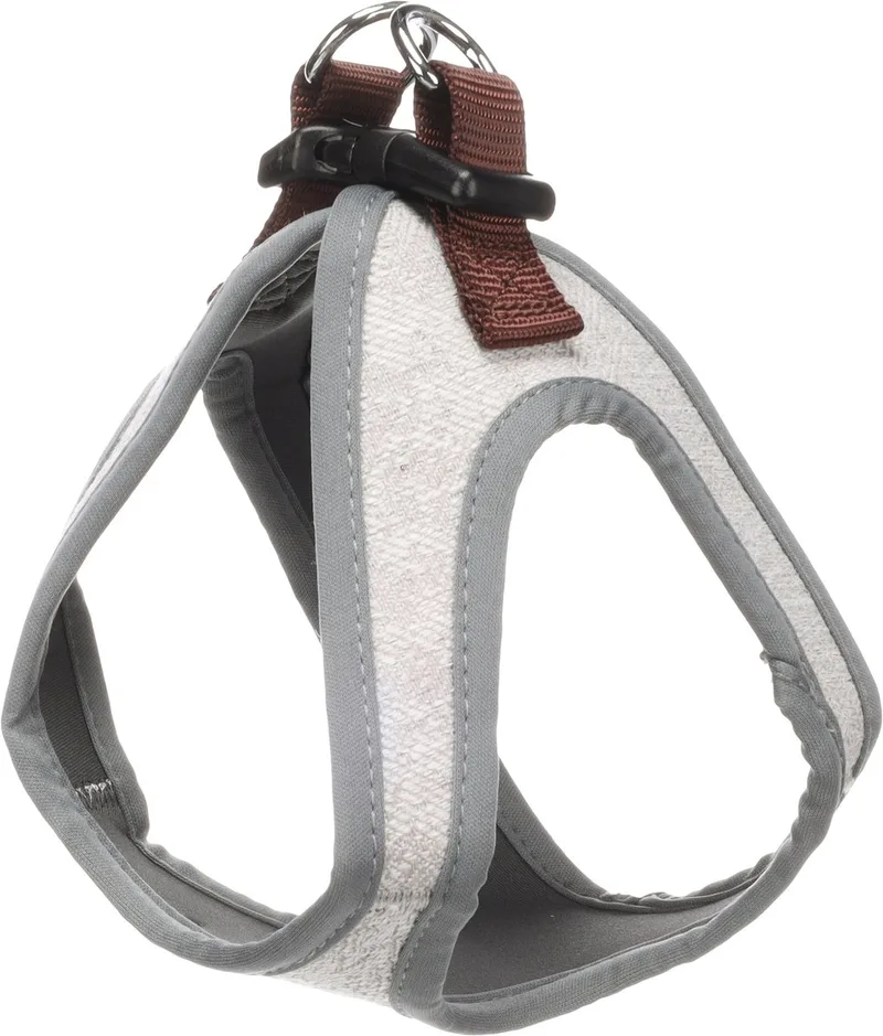 Hond Harnas Step&Go Nelson S 35cm 40cm by Flamingo in Grey – product photo