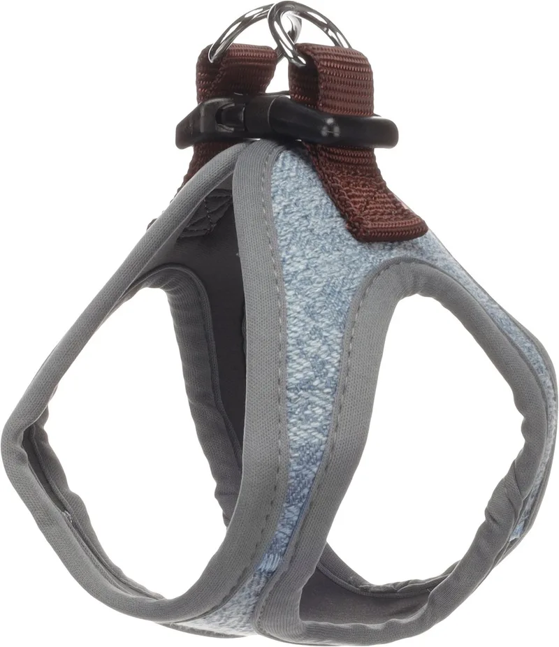 Hond Harnas Step&Go Nelson XS 30cm 30cm von Flamingo in Blau – Produktfoto