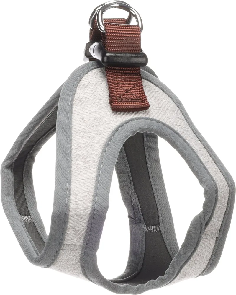 Hond Harnas Step&Go Nelson XS 30cm 30cm von Flamingo in Grau – Produktfoto