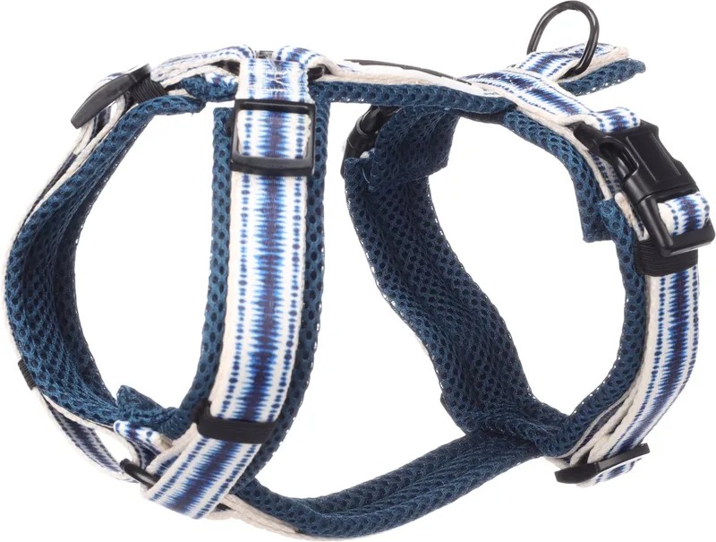 Hond Harnas Y-vorm Gili Island M 46-74cm 52-74cm 20mm by Flamingo in Blue – product photo