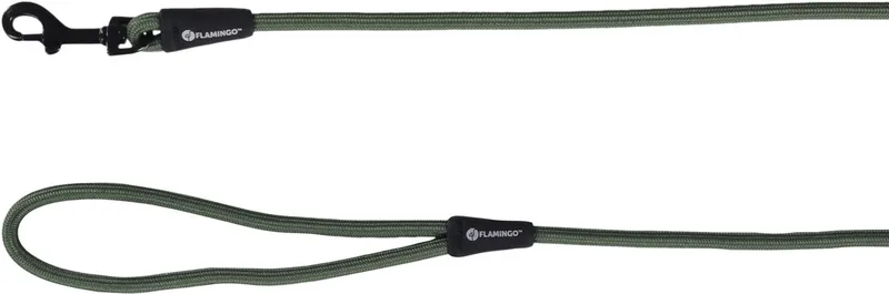 Hond Looplijn Cami 1,3m 8mm van Flamingo in Groen – productfoto