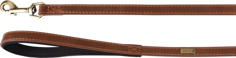Hond Looplijn met neopreen Lyabo 1,3m 15mm by Flamingo in Brown – product photo