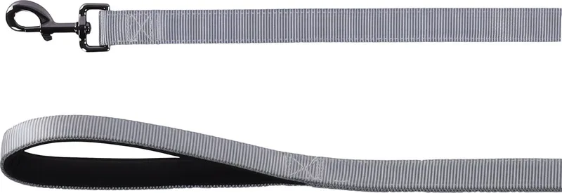 Hond Looplijn Muni 2m 25mm de Flamingo en Gris – photo produit