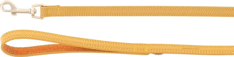 Hond Looplijn Virginia Geel 1,3m 15mm by Flamingo – product photo