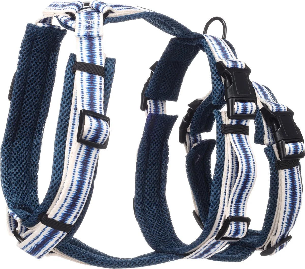 Hond Veiligheidsharnas Gili Island L 46-80cm 60-86cm 55-76cm 25m de Flamingo en Bleu – photo produit