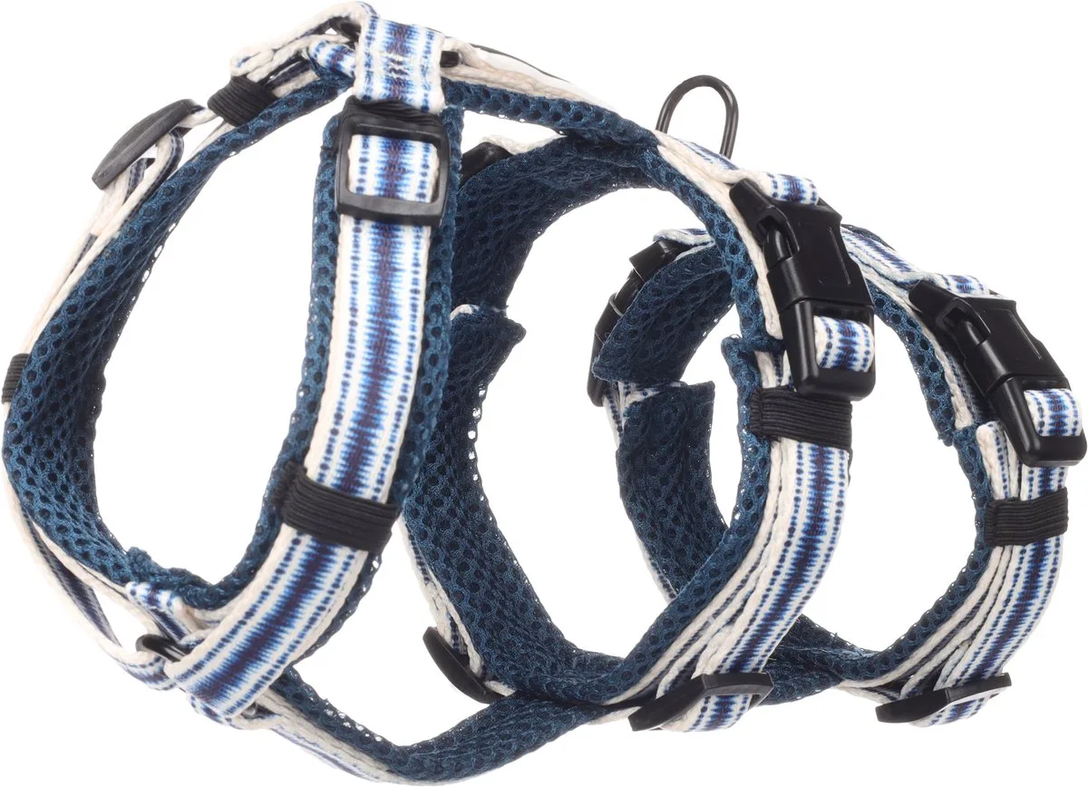 Hond Veiligheidsharnas Gili Island XS 28-52cm 32-50cm 28-46cm 15 de Flamingo en Bleu – photo produit