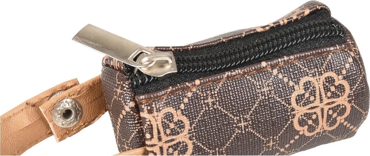 Honden Poepzakhouder Vito Riri - 12.5 x 4.5 x 4.5 cm von Flamingo in Braun – Produktfoto