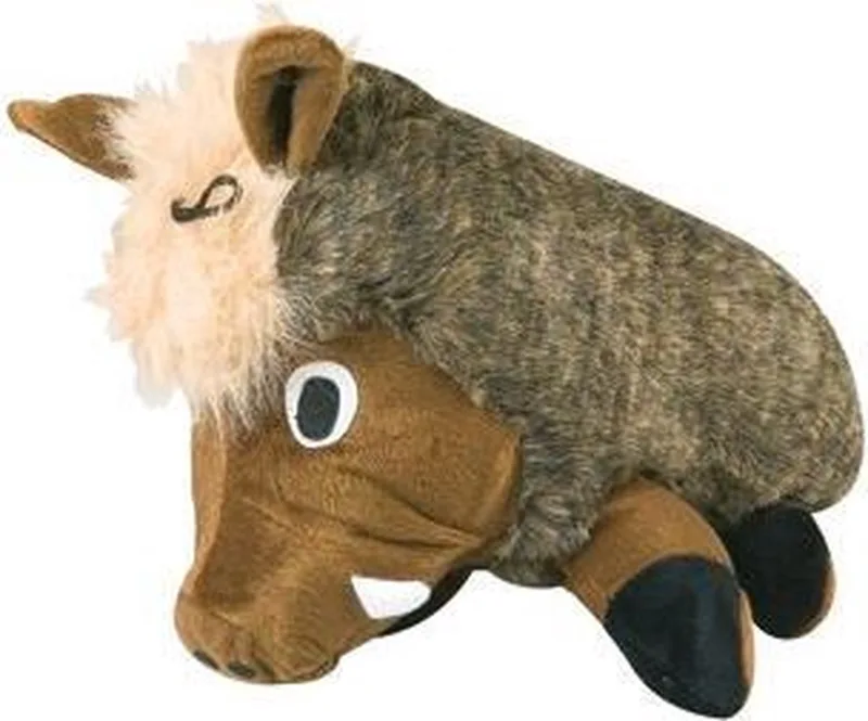 Honden speeltje met geluid Everzwijn by Flamingo in Grey – product photo