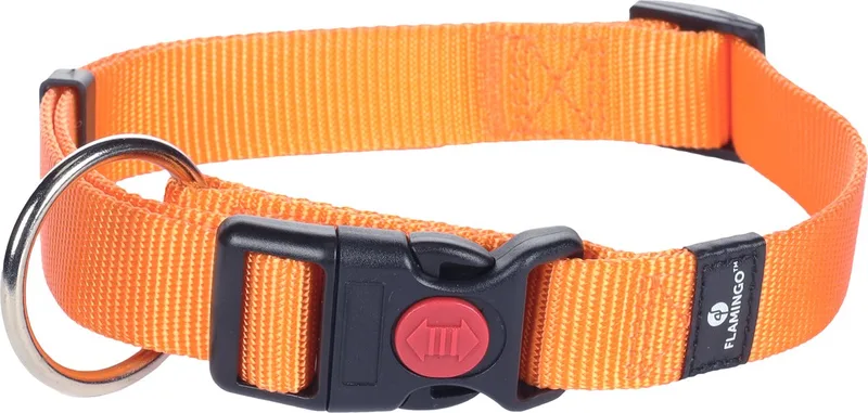 Hondenhalsband Asp - 30-45 cm, 15 mm by Flamingo in Orange – product photo