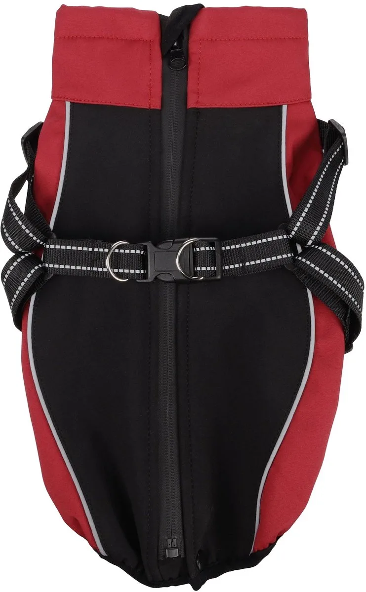 Hondenjas Dexter 45cm von Flamingo in Rot – Produktfoto