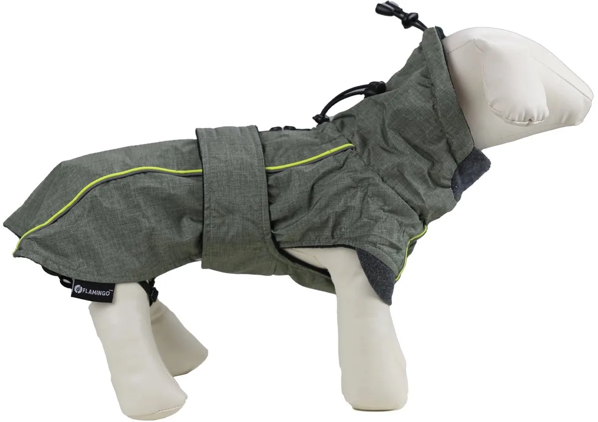Hondenjas Dover 45cm von Flamingo in Grün – Produktfoto
