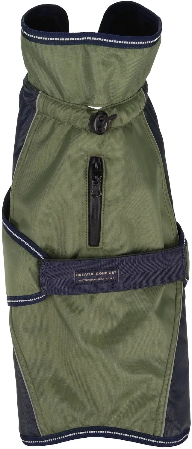 Hondenjas Eisberg Groen/ Donkerblauw Winterjas 80cm von Flamingo in Grün, Blau – Produktfoto
