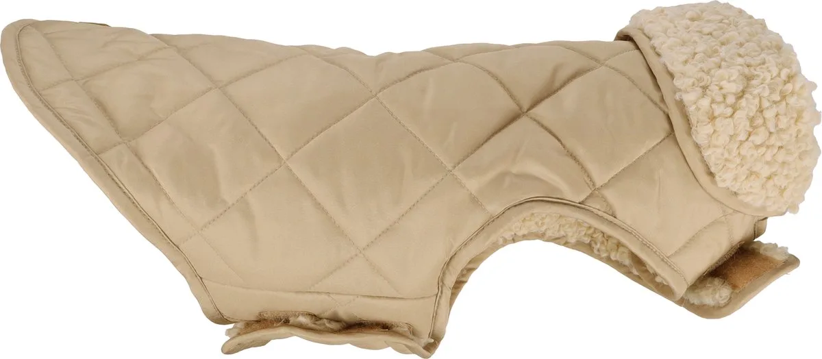 Hondenjas – Flamingo Bonnie – honden jas – hondenjasjes winter – hondenjas waterdicht – 30 cm – A:30cm B:31-32cm C:46-49cm de Flamingo en Beige – photo produit
