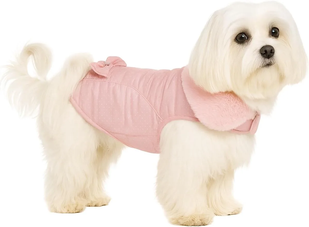 Manteau Pour Chien Guzzi de Flamingo en Rose – photo produit
