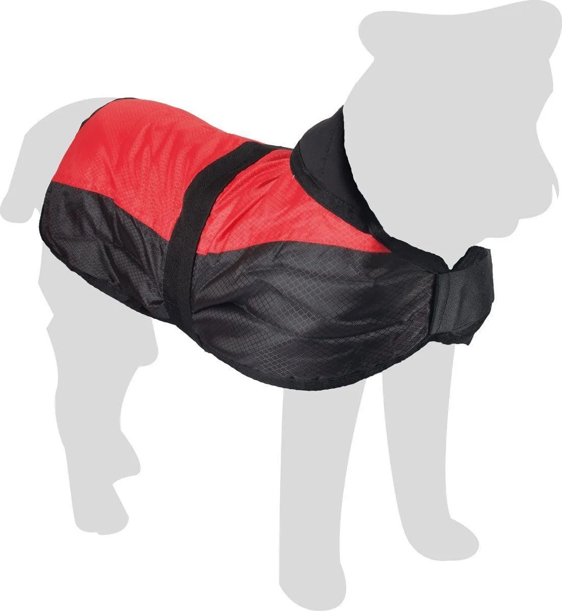 Hondenjas IJsbeer Rood - Rood - 35 cm ruglengte de Flamingo en Rouge – photo produit