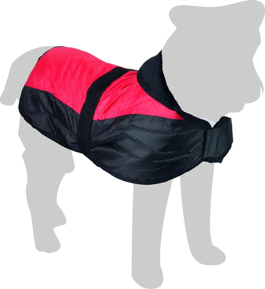 Hondenjas IJsbeer Rood - Rood - 40 cm ruglengte de Flamingo en Rouge – photo produit