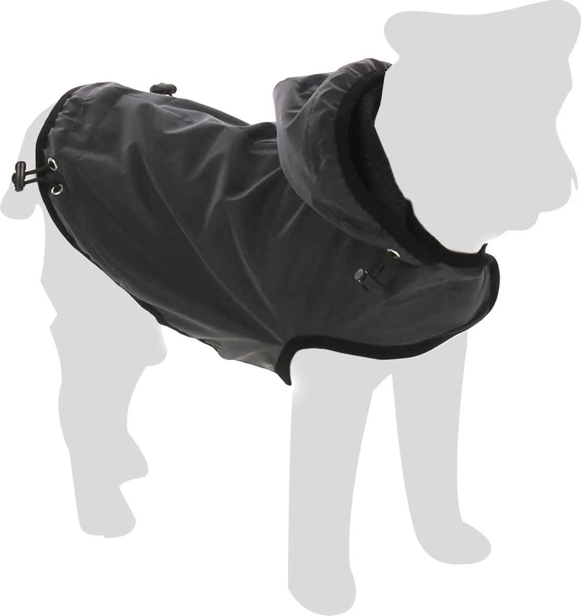 Hondenjas Luza - Hondenkleding - 55 cm by Flamingo in Grey – product photo