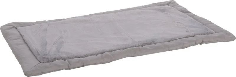 Hondenkussen – Benchkussen – Xyra Rechthoekig Grijs – zacht pluche hondenkussen voor hondenbench en draadkooi – XXL – 116cm de Flamingo en Grijs4 – photo produit