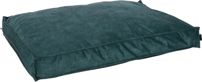 Hondenkussen – Felize Rechthoekig Blauw – extra comfortabel hondenkussen met polyestervulling – XL – 100cm by Flamingo in Blauw1 – product photo