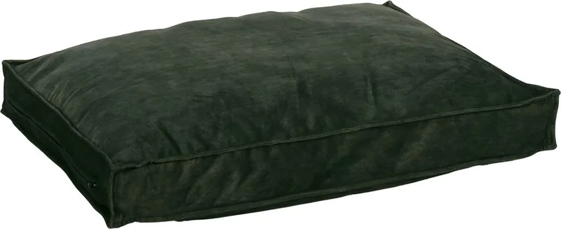 Hondenkussen – Felize Rechthoekig – luxe hondenkussen met polyestervulling – M – 80cm de Flamingo en Vert – photo produit