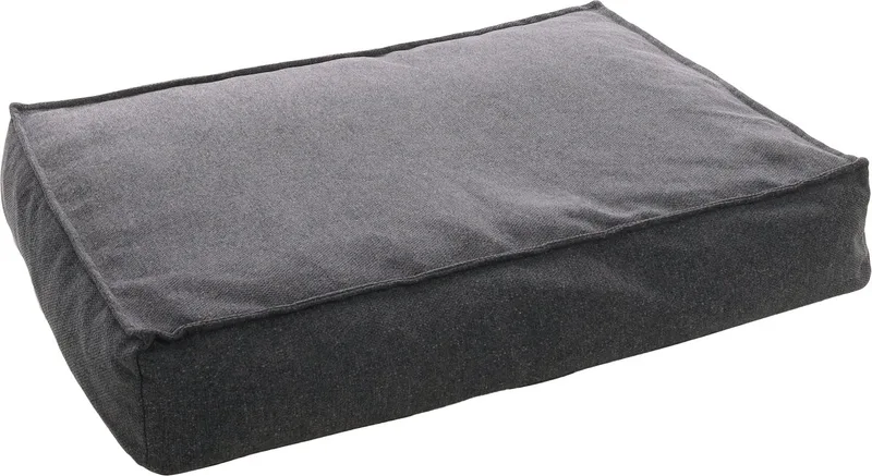Hondenkussen – Flamingo Avalon Rechthoekig Donkergrijs – orthopedisch memory foam – 100x70x18 cm – afneembare hoes & antislip bodem von Flamingo in Grau – Produktfoto
