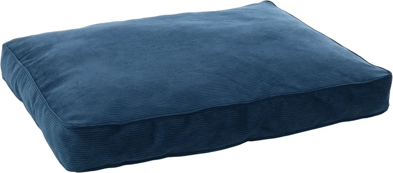 Hondenkussen – Flamingo Celeste Donkerblauw 80x60cm – afneembare hoes & antislip bodem – comfortabel en stijlvol – gemaakt in Europa by Flamingo in Blue – product photo