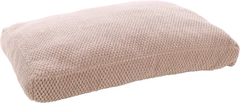 Hondenkussen – Kattenkussen – Hondenbed & Kattenbed – Flamingo Jacquard – 100x70x12 cm – Luxe Comfort voor Groot & Klein by Flamingo in Taupe – product photo