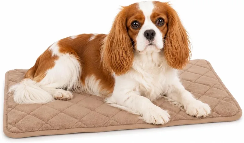 Hondenkussen - orthopedisch hondenkussen - benchkussen memory foam - Weimar XS - hoogste kwaliteit ligcomfort - antislip - 55,5cm by Flamingo in Beige – product photo