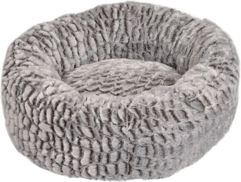 HONDENMAND DONUT ROND LICHTGRIJS 50CM by Flamingo in Grey – product photo