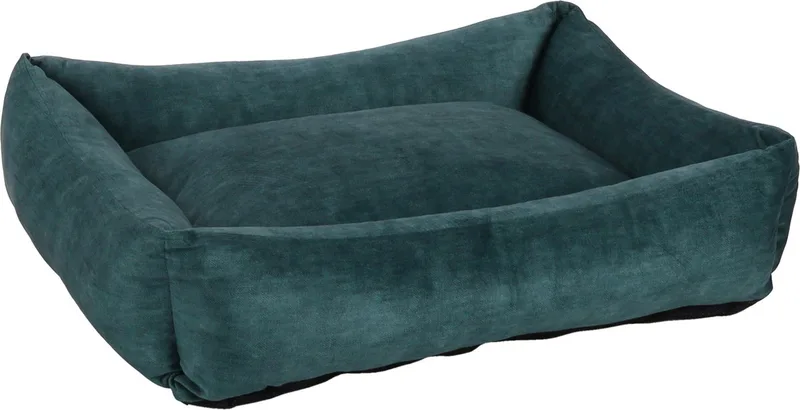 Hondenmand – Kattenmand – Felize Rechthoekig Blauw – comfortabele mand met afneembare hoes – M – 80cm by Flamingo in Blauw3 – product photo
