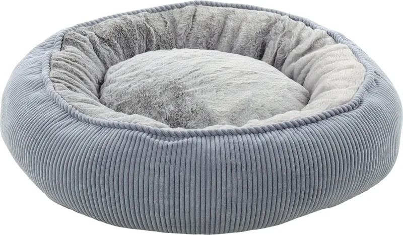 Hondenmand met rits Colette rond 46 cm von Flamingo in Blau – Produktfoto
