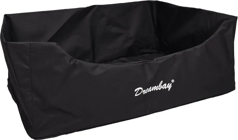 Hondenmand Overtrek Dreambay Zwart - Zwart - 100 x 80 x 25 cm von Flamingo in Schwarz – Produktfoto