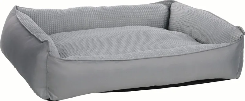 Hondenmand Varga – Verkoelende hondenmand met ademend ligvlak – 100 x 80 x 25cm by Flamingo in Grey – product photo