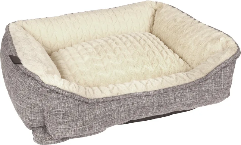 Hondenmand - Zupo - rechthoekig - 50x40x16 - cm by Flamingo in Grey – product photo