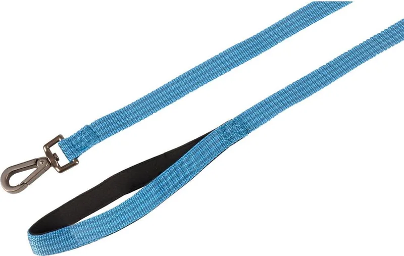 Hondenriem Jannu Blauw - Blauw - 100 cm x 25 mm by Flamingo in Blue – product photo 1 of 3