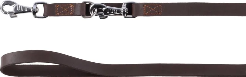 Laisse Pour Chien Rondo Training de Flamingo en Marron – photo produit