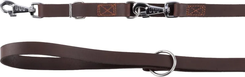 Laisse Pour Chien Rondo Training de Flamingo en Marron – photo produit