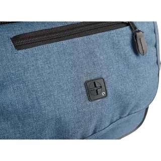 Hondenrugzak – draagtas hond – draagtas kat – Flamingo Wiro – 40x25x41cm – waterdichte bodem – trolleybevestiging – verstelbare riemen – kleine rassen by Flamingo in Blue – product photo 6 of 6